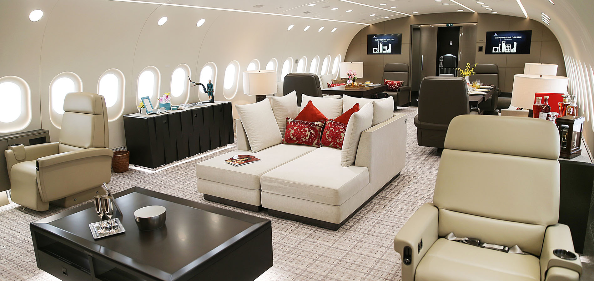 Private Boeing 787 Interior