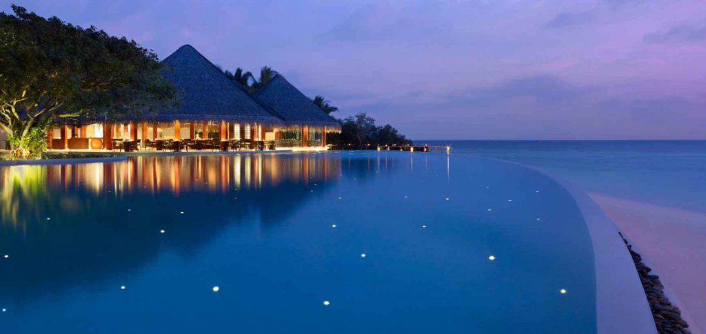 Image showcasing Infinity pool views