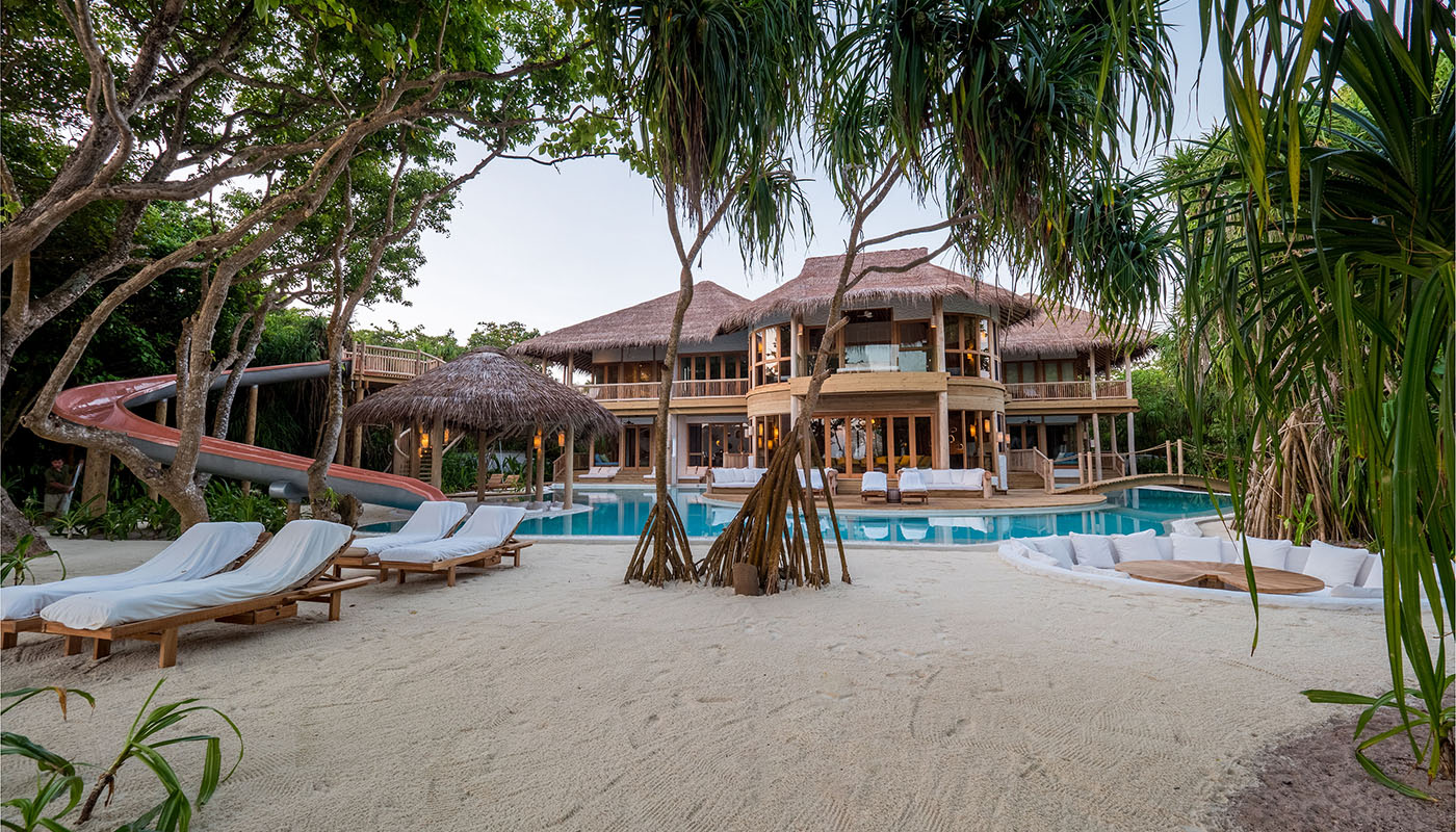 Soneva Fushi Maldives - 5-bedroom villa with pool