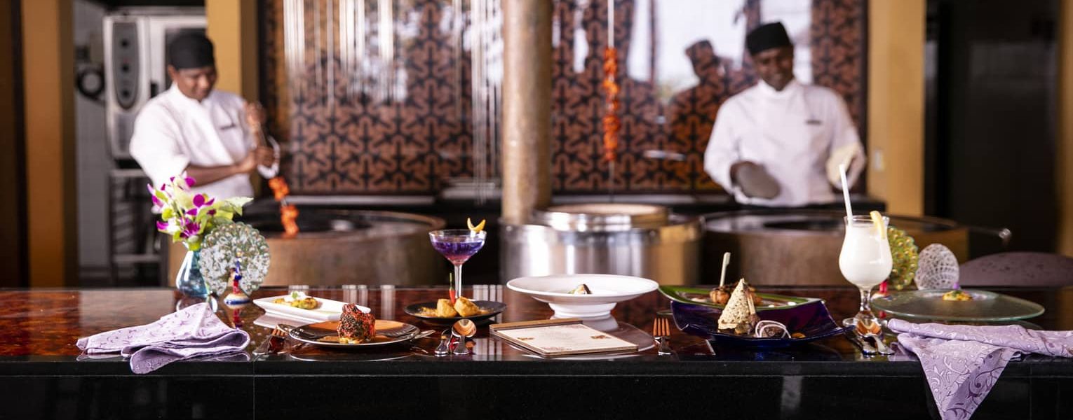 Best Indian food in Maldives resorts - Baraabaru at Four Seasons Restaurant